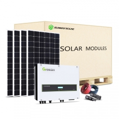 sistema de energia solar amarrado grade