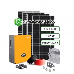 Sistema de energia solar trifásico
