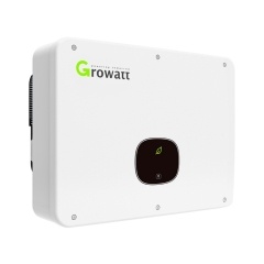 Inversores solares On-Grid Growatt 15-25KW, alta eficiência trifásica com display LED