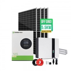Sistema de geração de energia solar para toda a casa