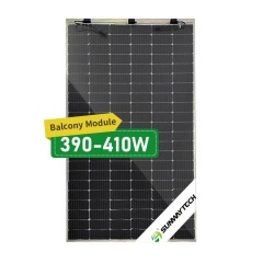 Painéis solares monocristalinos Sunway 390-410w para varandas residenciais