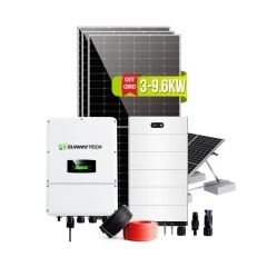 Sistema híbrido doméstico de armazenamento de energia solar Sunway 3-10kw